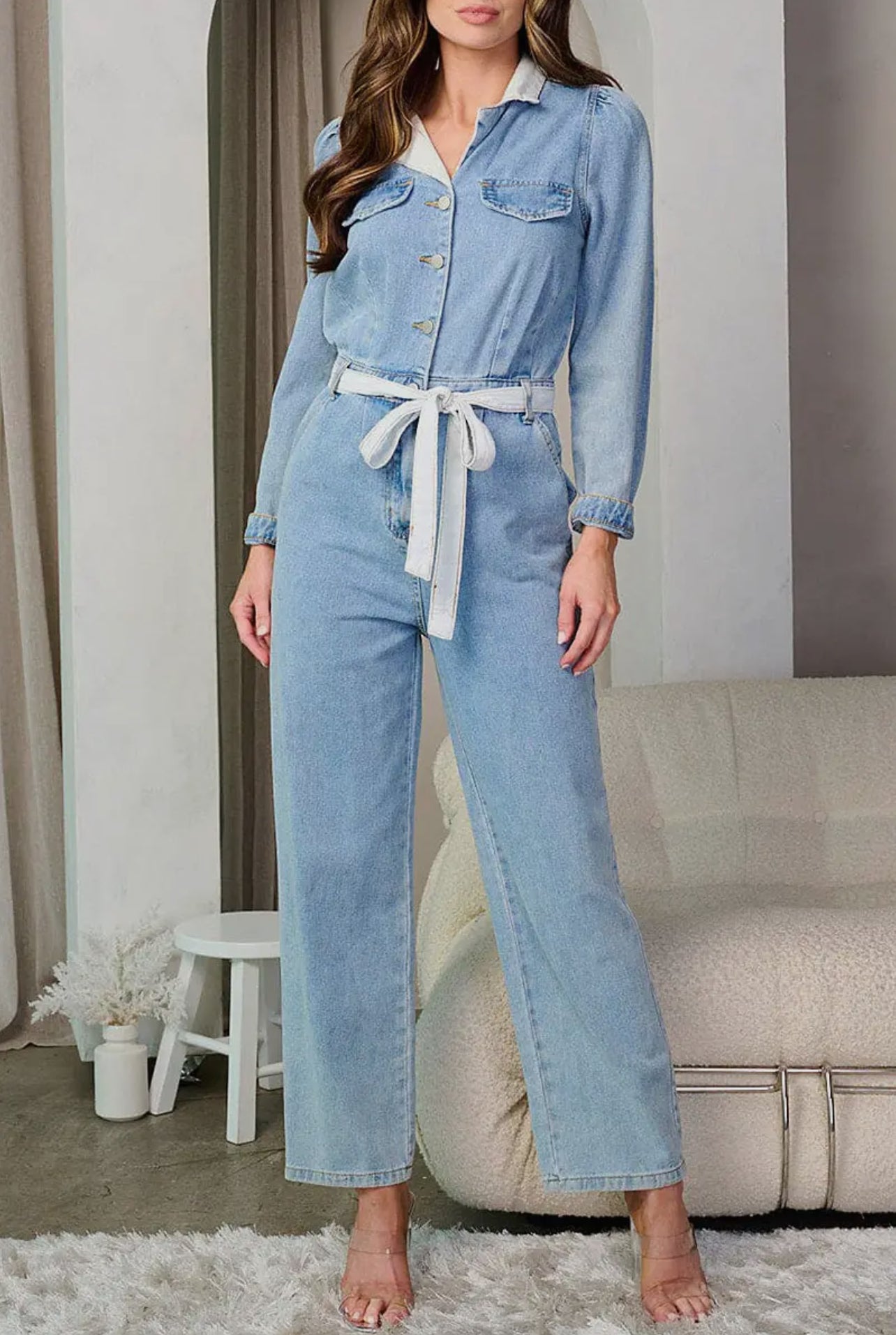 LEXI DENIM JUMPSUIT