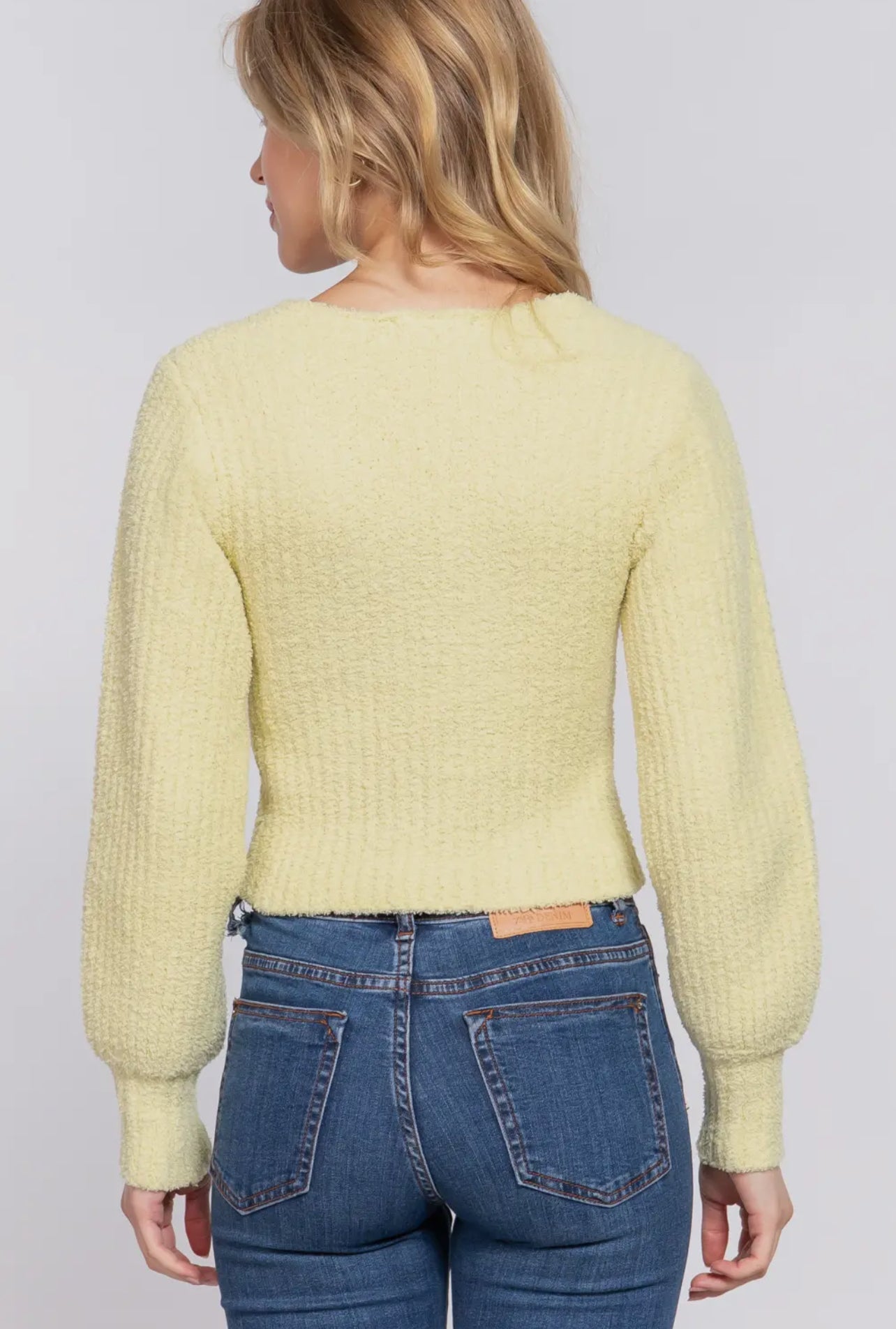 LILOU PUFF SLEEVE SWEATER