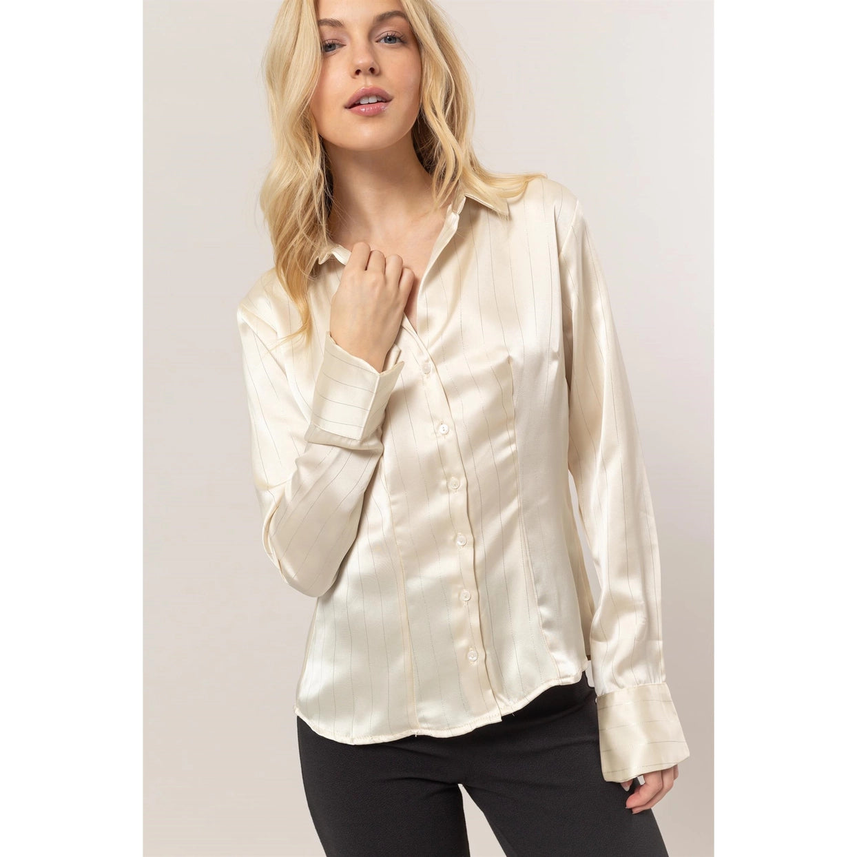 MEG BUTTON FRONT SHIRT