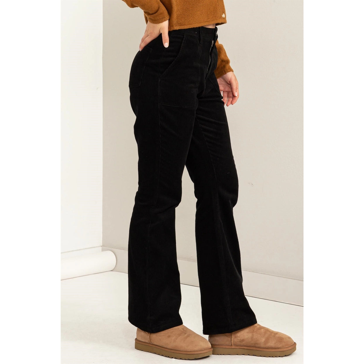 MINDY CORDUROY FLARE PANTS