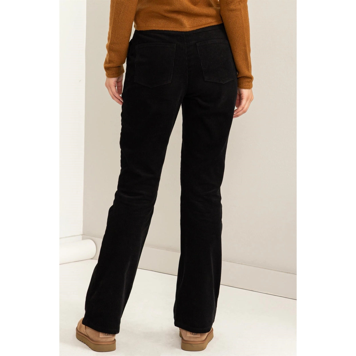 MINDY CORDUROY FLARE PANTS