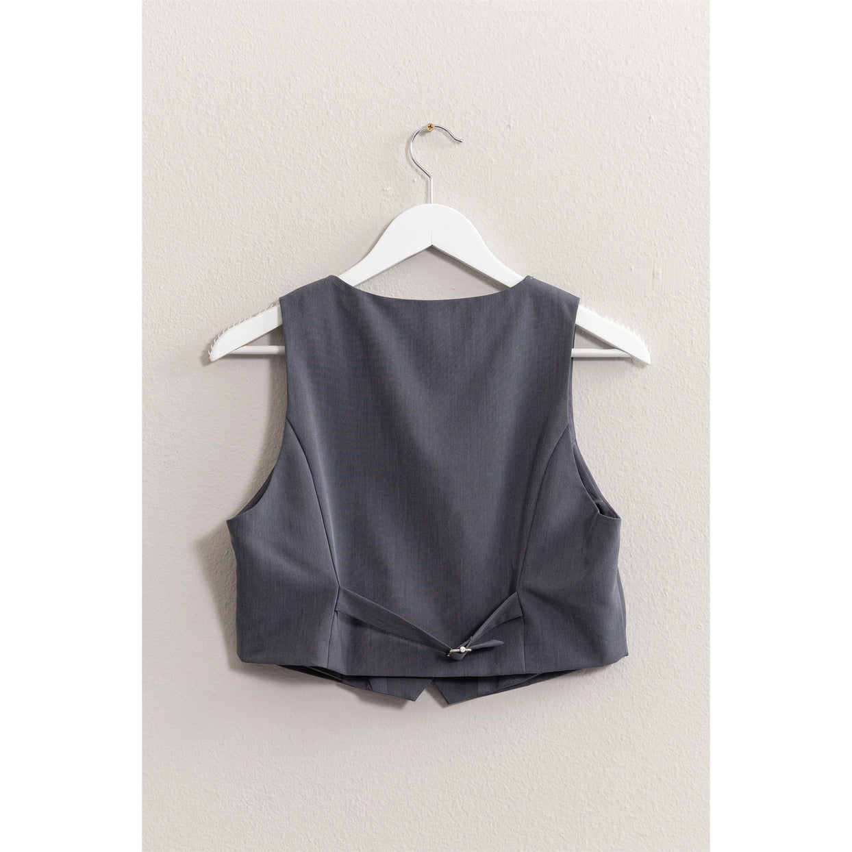 POLLY BUTTON FRONT VEST