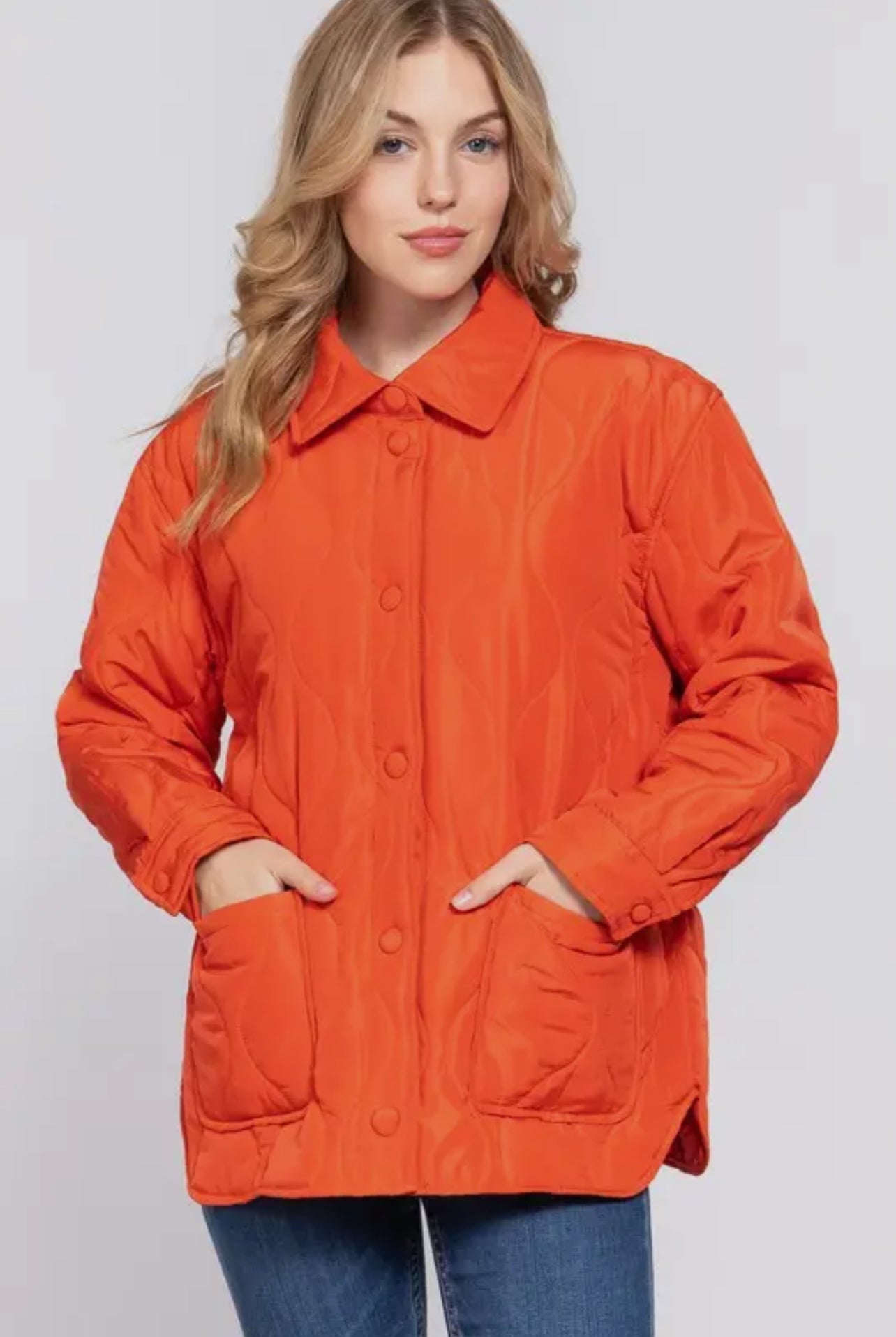 SADIE QUILTED PUFFER SHACKET