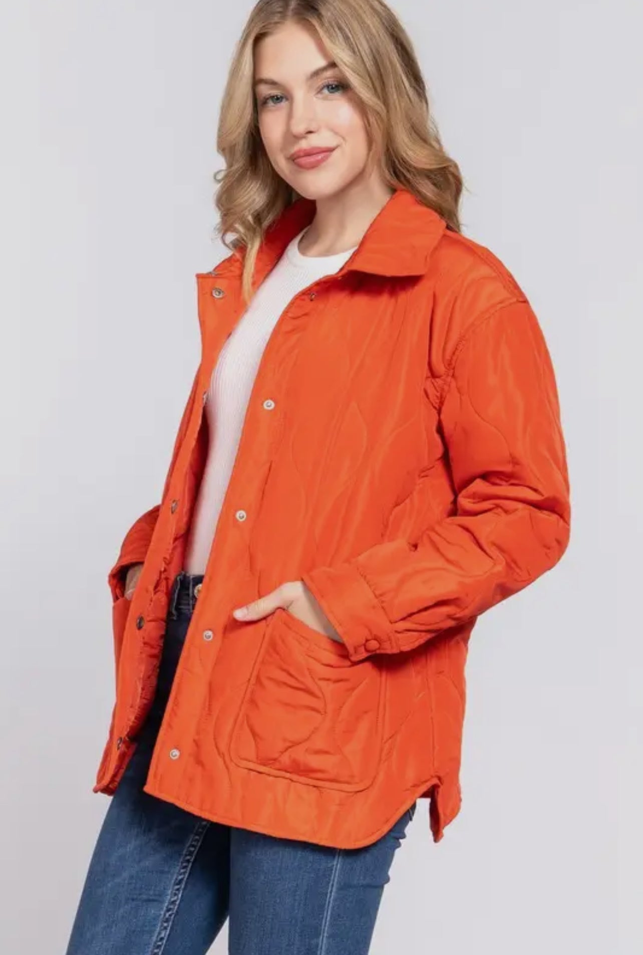 SADIE QUILTED PUFFER SHACKET