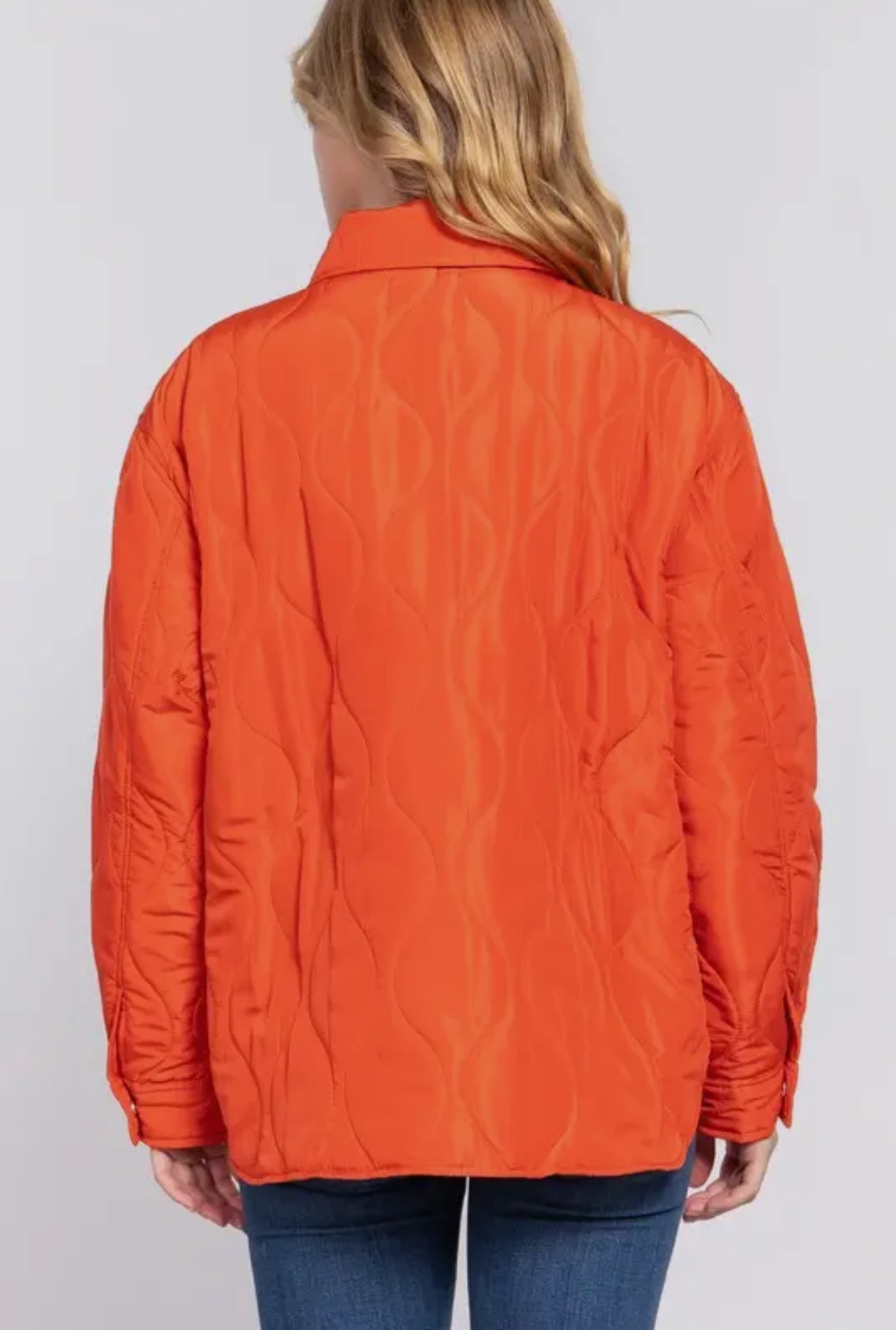 SADIE QUILTED PUFFER SHACKET