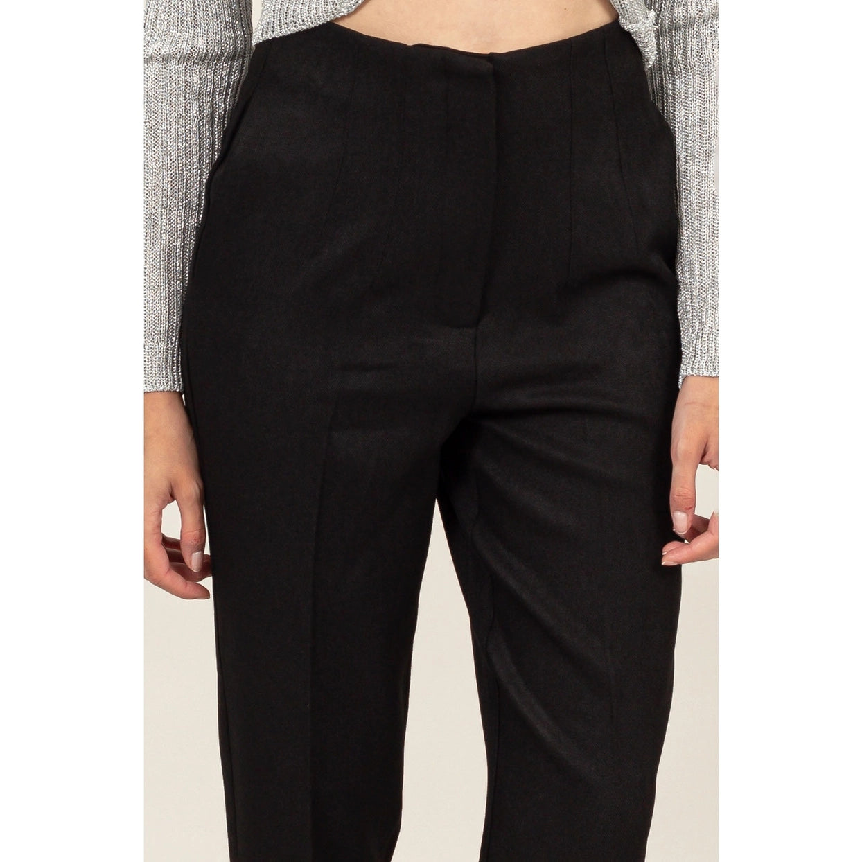 RAYNA HIGH WAIST SLIM FIT PANTS