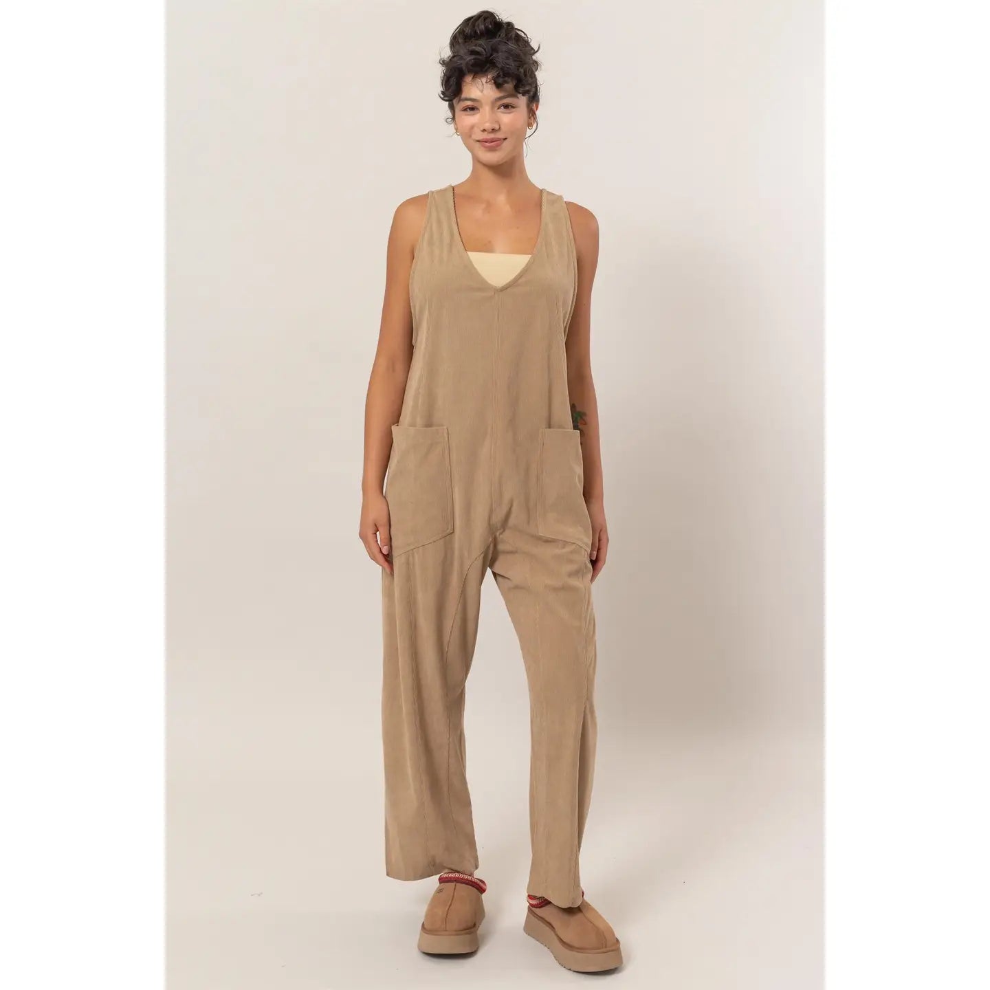 ROSEMARY CORDUROY JUMPSUIT