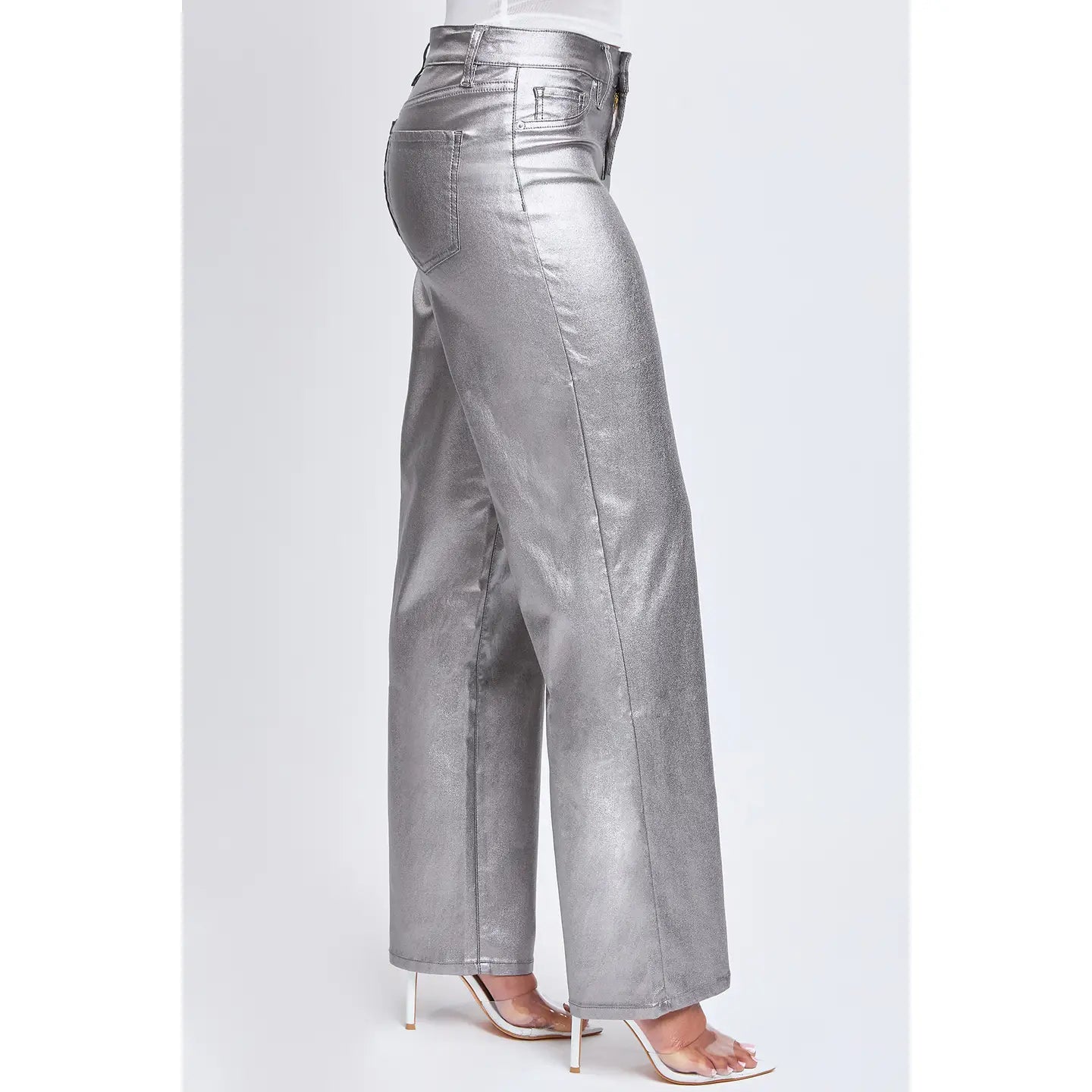 SAMSON WIDE LEG METALLIC PANTS