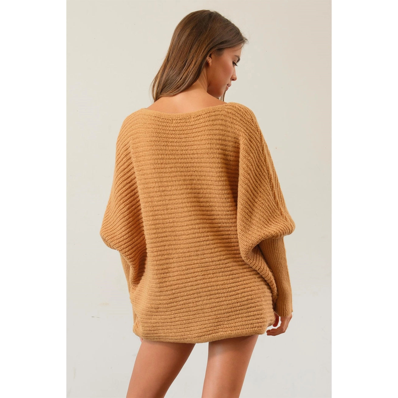 STACEY DOLMAN SLEEVE SWEATER