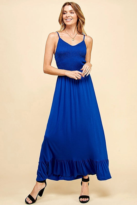 STASIA MAXI DRESS | ROYAL BLUE