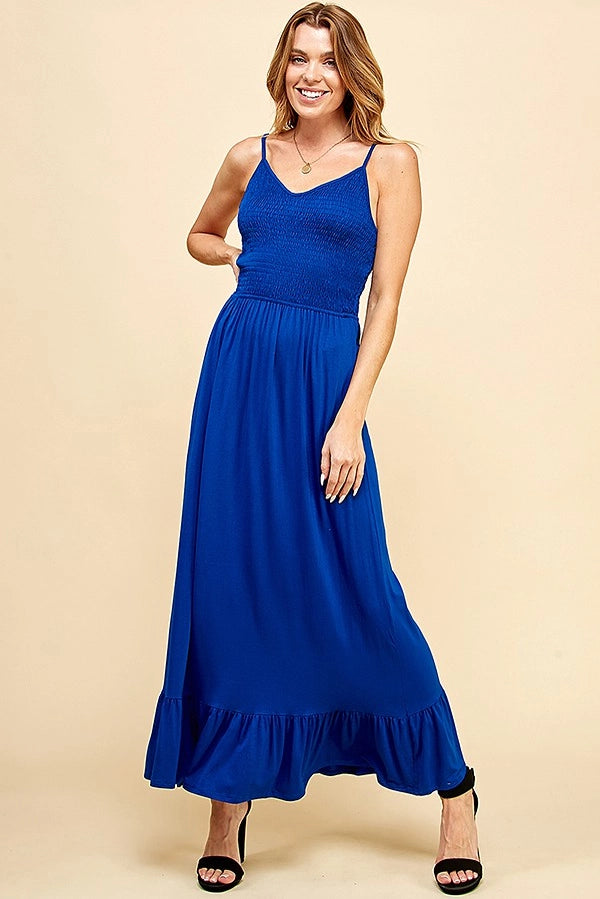 STASIA MAXI DRESS | ROYAL BLUE