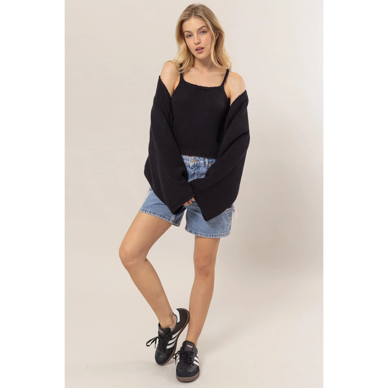 SULLIVAN CAMI AND BOLERO KNIT SWEATER SET | 2 PIECE