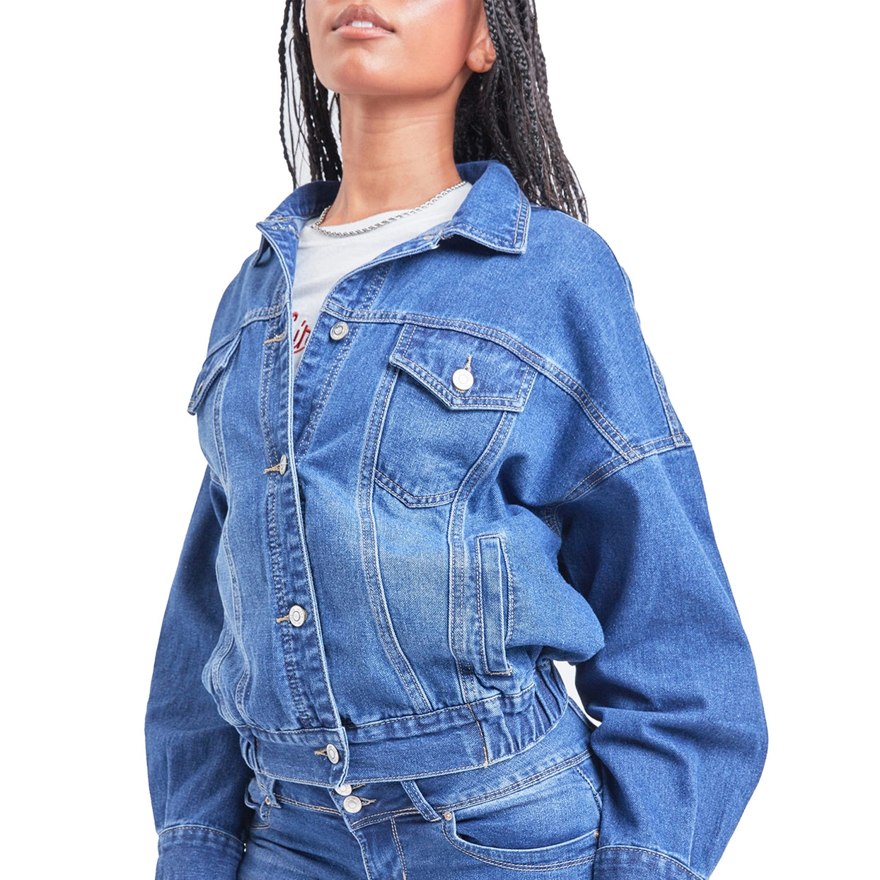 TATUM DENIM JACKET | DARK WASH