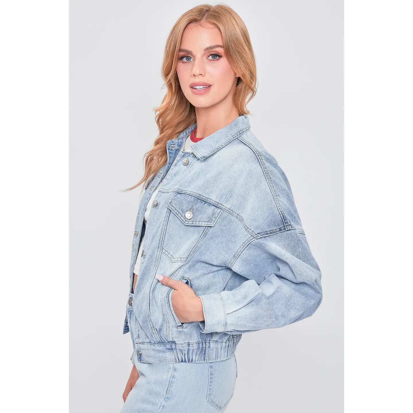 TATUM DENIM JACKET | LIGHT WASH