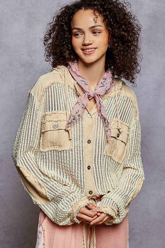 ADDYLYN OPEN KNIT JACKET