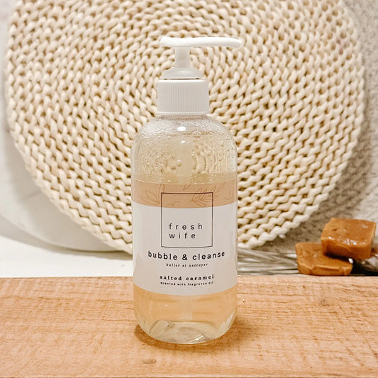 3 IN 1 BUBBLE BATH - SHOWER GEL - HAND WASH | SALTED CARAMEL