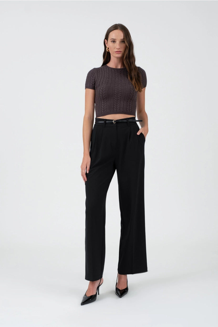 LINCOLN WIDE LEG DRESS PANTS