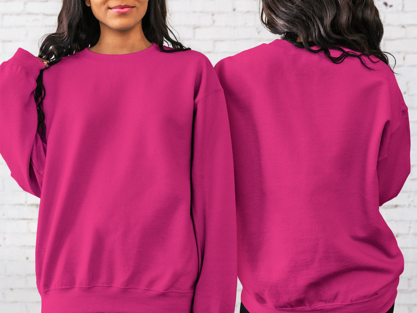 Mom Bruh Unisex Crewneck Sweatshirt Our sweatshirts are made of a heavy, yet soft and breathable material that maintains it's shape and size. Pair it with your favourite jeans or joggers for a casual look. Fuchsia