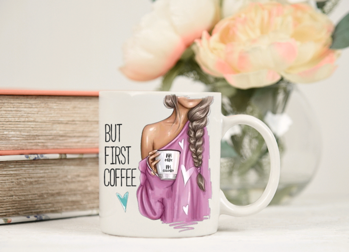 But First Coffee 11oz Ceramic Coffee Mug